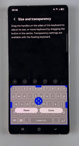 How To Change Keyboard Size On Galaxy S25