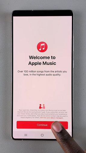 How To Sign In Apple Music On Galaxy S25