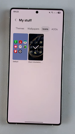 How To Revert To Default Icon Theme On Galaxy S25