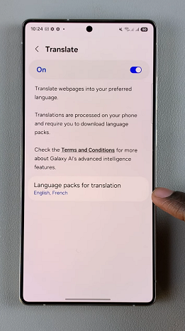 Language Packs For Translation On Galaxy S25