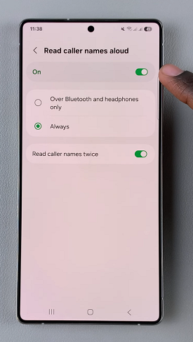 How To Disable Caller Name Announcer On Galaxy S25