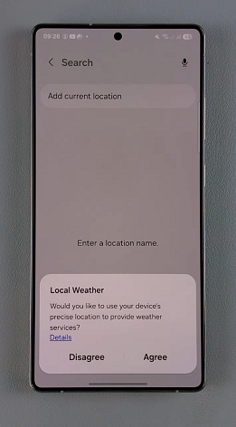 How To Agree To Precise Location Permissions On galaxy S25