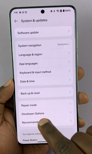 Developer Options On OnePlus