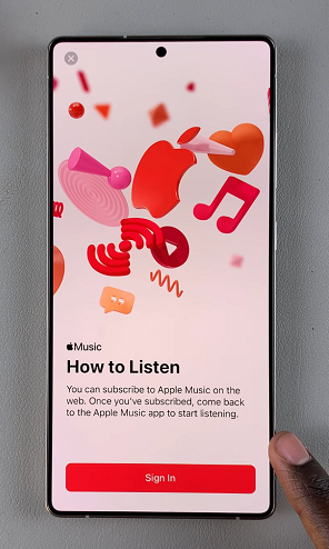 Sign In Apple Music On Galaxy S25