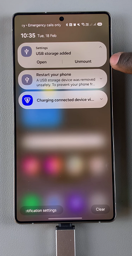 How To Unmount USB Devices From Galaxy S25