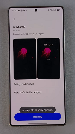 How To Apply Always On Display On Galaxy S25