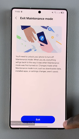 How To Turn OFF Maintenance Mode On Galaxy S25