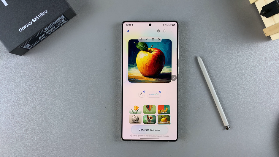 How To Generate Images With Drawing Assist On Galaxy S25 Ultra