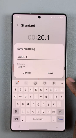 How To Use Voice Recorder On Galaxy S25