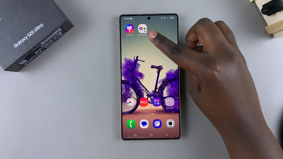 Google Password Manager Shortcut On Galaxy S25