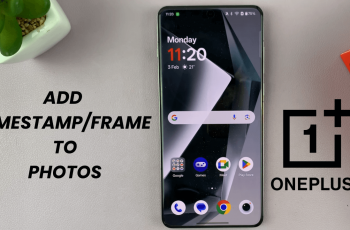 How To Add Timestamp/Frame To Photos On OnePlus 13