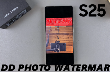 How To Add Watermark To Photo On Galaxy S25