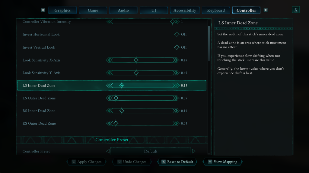 How To Adjust Controller Dead zone In Avowed