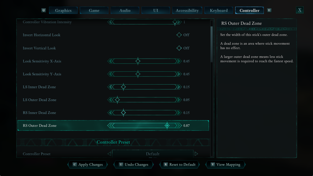 How To Adjust Controller Dead zone In Avowed