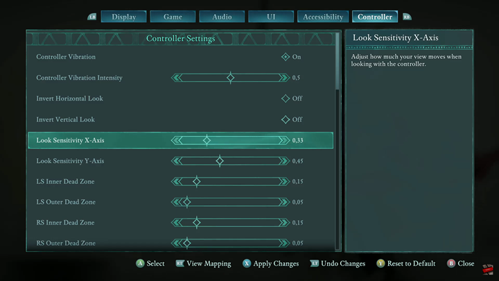 How To Adjust Controller Sensitivity In Avowed