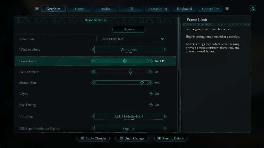 How To Adjust Frame Rate Limit In Avowed