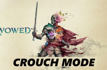 How To Change Crouch Mode In Avowed