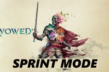 How To Change Sprint Mode In Avowed