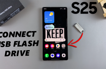 How To Connect USB Flash Drive To Galaxy S25