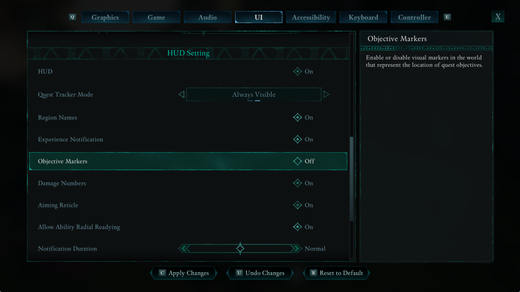 How To Enable / Disable Objective Markers In Avowed