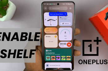 How To Enable Shelf On Oneplus 13