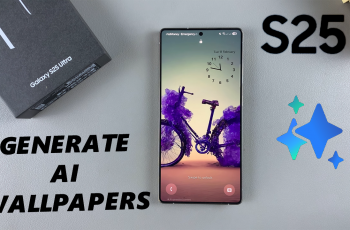 How To Generate Custom AI Wallpapers On Galaxy S25