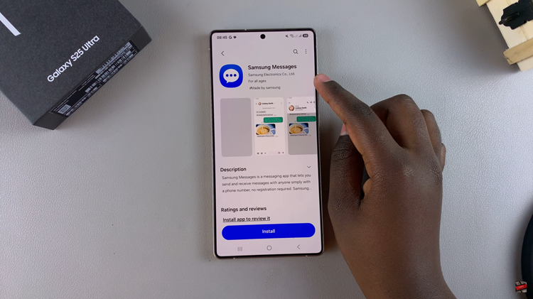How To Install Samsung Messages On Samsung Galaxy S25 & S25 Ultra
