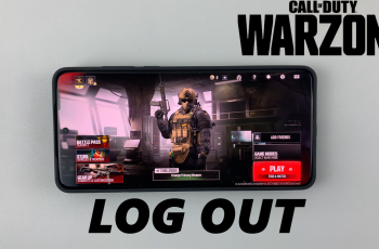 How To Log Out Of Call Of Duty Warzone Mobile