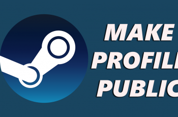 How To Make Profile Public On Steam