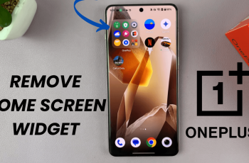 How To Remove Home Screen Widget On OnePlus 13