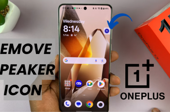 How To Remove The Speaker Icon On OnePlus 13