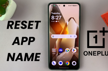 How To Reset An App Name On OnePlus 13