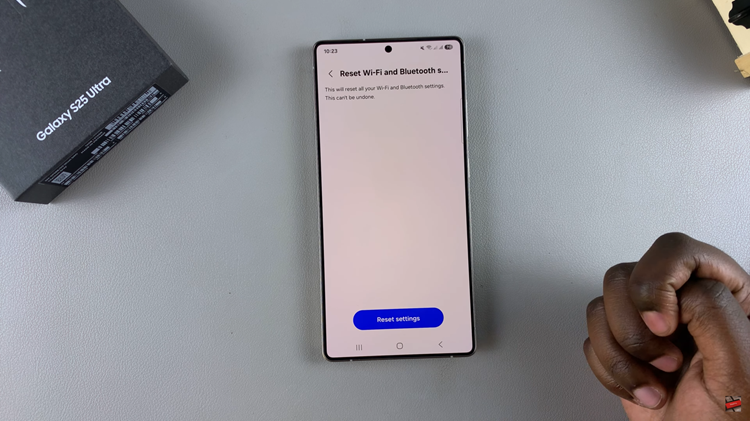 How To Reset WiFi & Bluetooth Settings On Samsung Galaxy S25 & S25 Ultra