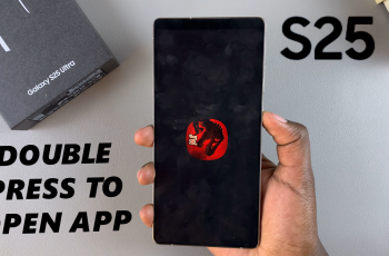 How To Set Side Key Double Press To Open Favorite App On Galaxy S25