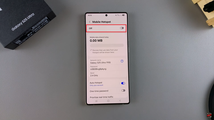 How To Set Up Mobile Hotspot On Samsung Galaxy S25 & S25 Ultra