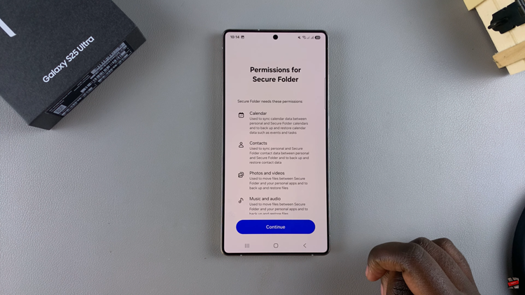 How To Set Up Secure Folder On Samsung Galaxy S25 & S25 Ultra