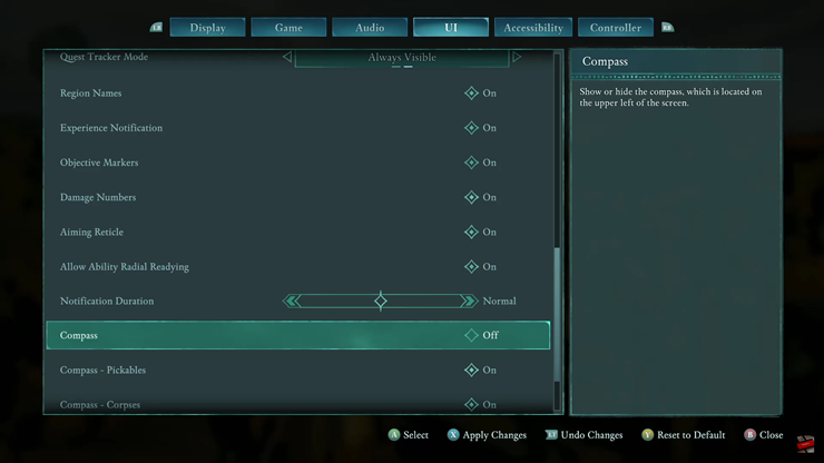How To Show / Hide Compass In Avowed