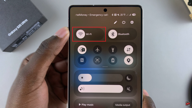 How To Turn WiFi ON & OFF On Samsung Galaxy S25 & S25 Ultra