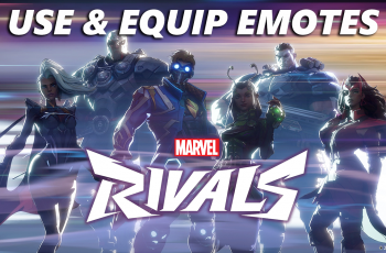 How To Use & Equip Emotes In Marvel Rivals