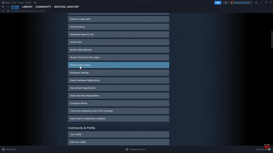 How To Check Login History / Activity On Steam