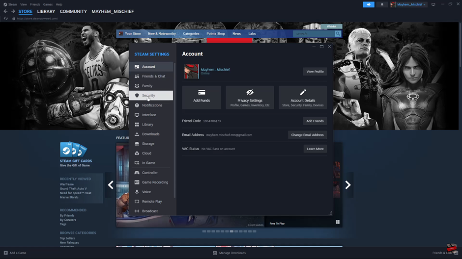 How To Enable Steam Guard On Steam Account