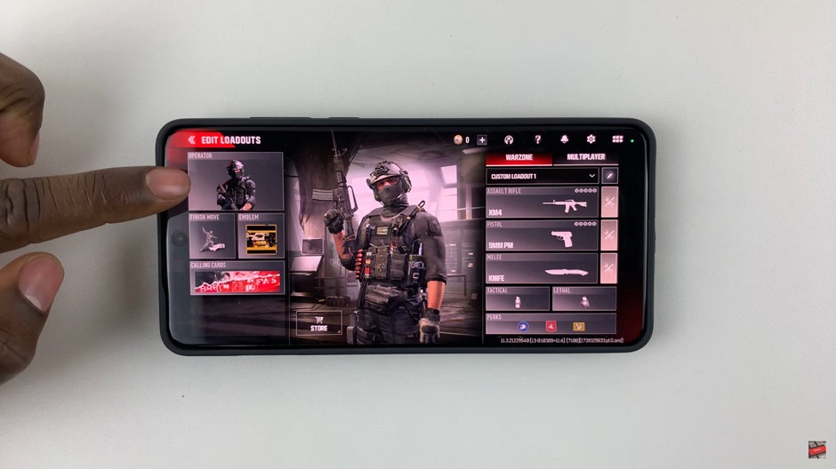 How To Change Operator In Call Of Duty Warzone Mobile