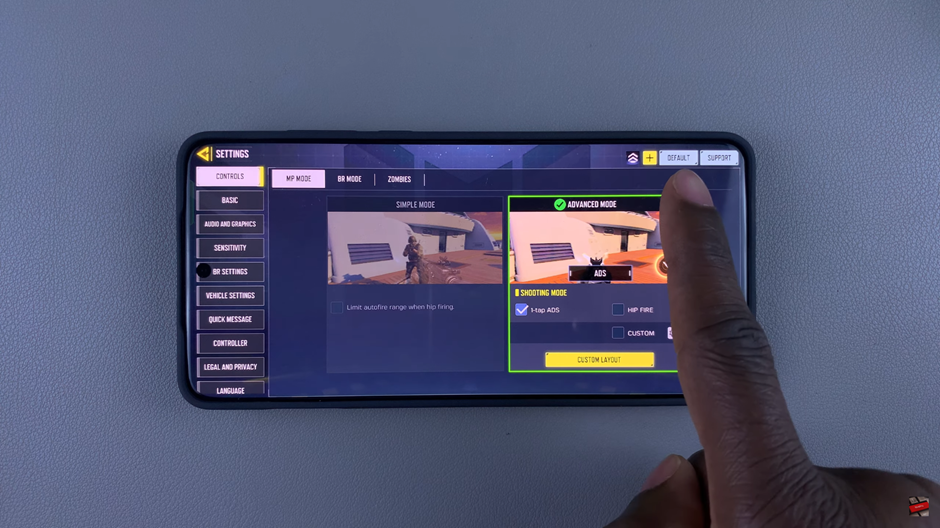 How To Restore Settings Back To Default In Call Of Duty Mobile