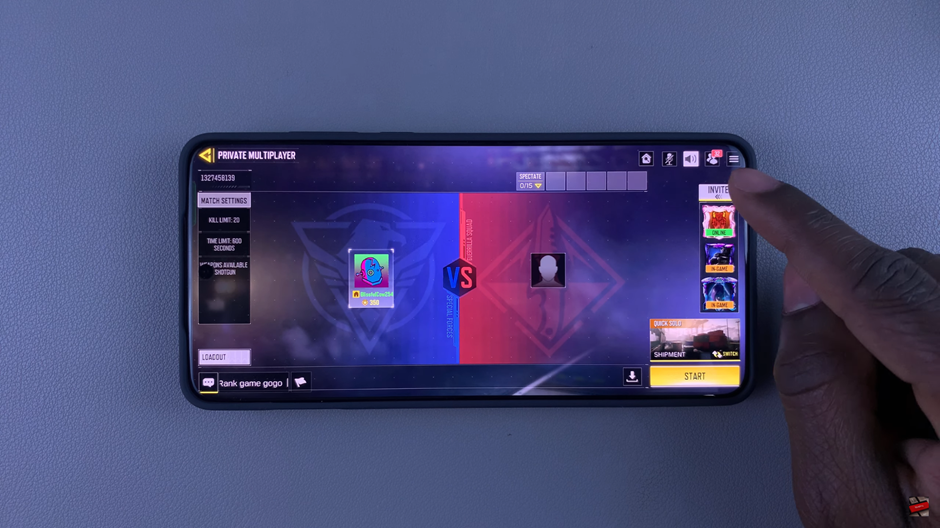 How To Play 1 VS 1 With Friends In Call Of Duty Mobile