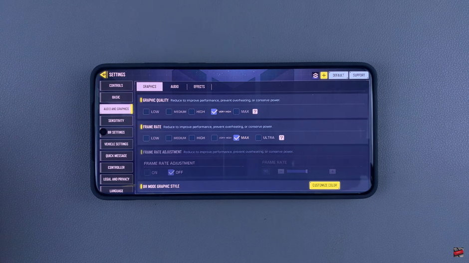 How To Change Graphics Quality In Call Of Duty Mobile