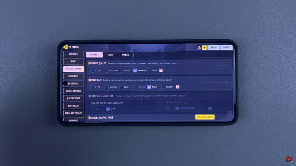 How To Change Graphics Quality In Call Of Duty Mobile