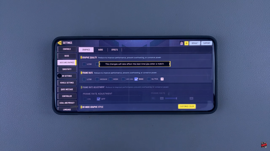 How To Change Graphics Quality In Call Of Duty Mobile