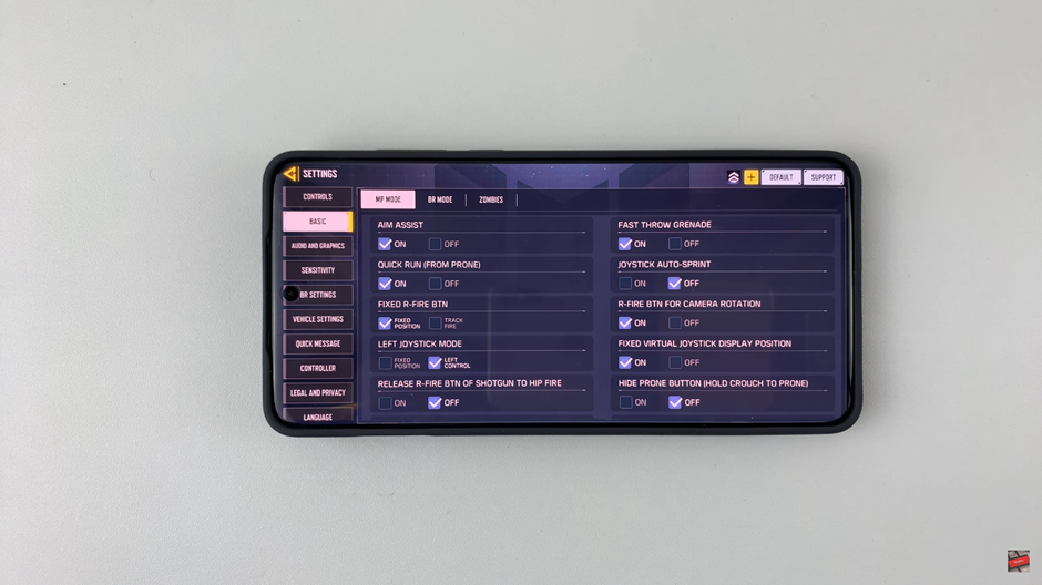 How To Enable / Disable Joystick Sprint On Call Of Duty Mobile
