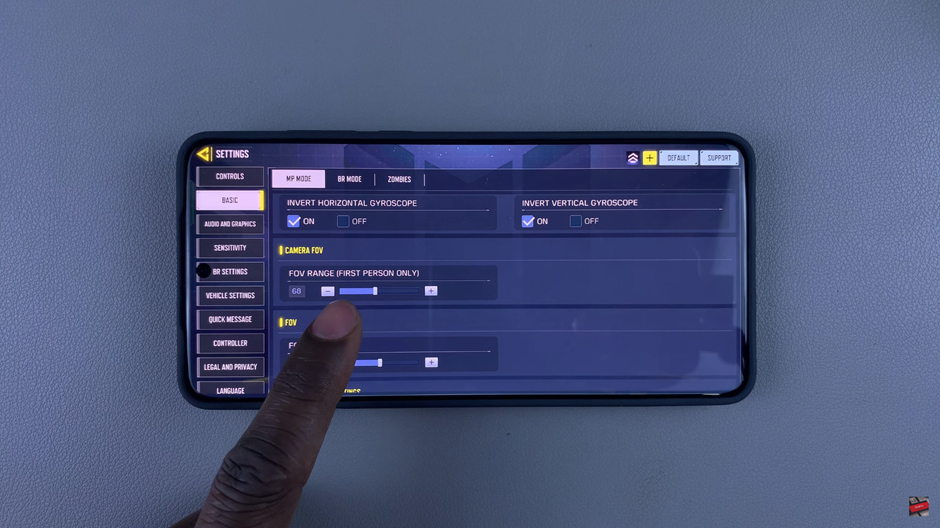 How To Change Camera Field Of View In Call Of Duty Mobile