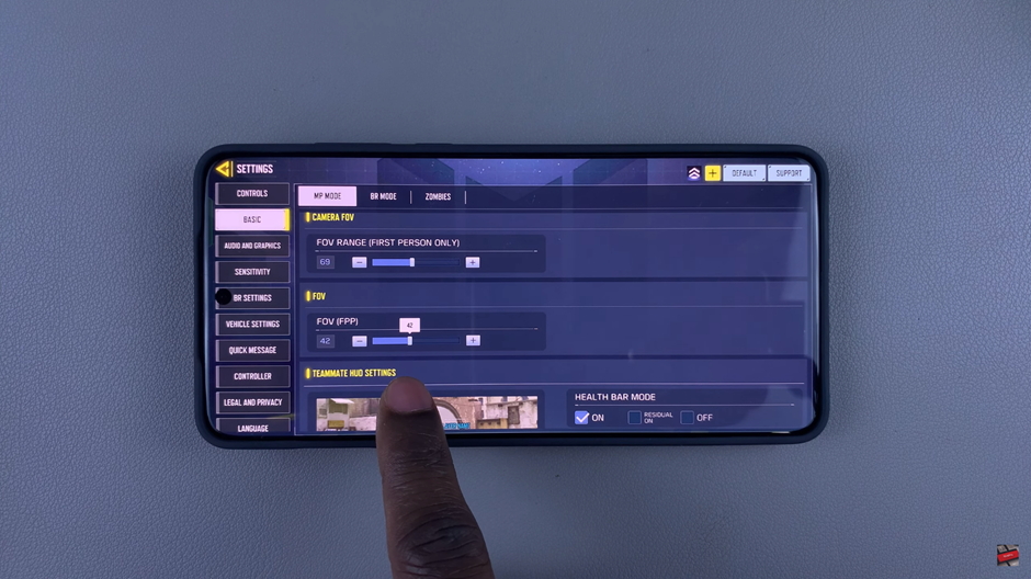 How To Change Camera Field Of View In Call Of Duty Mobile